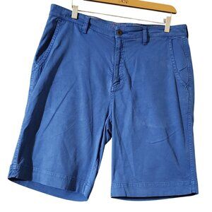 Robert Graham Mens Blue Cotton Shorts Size 34 Casual Wear